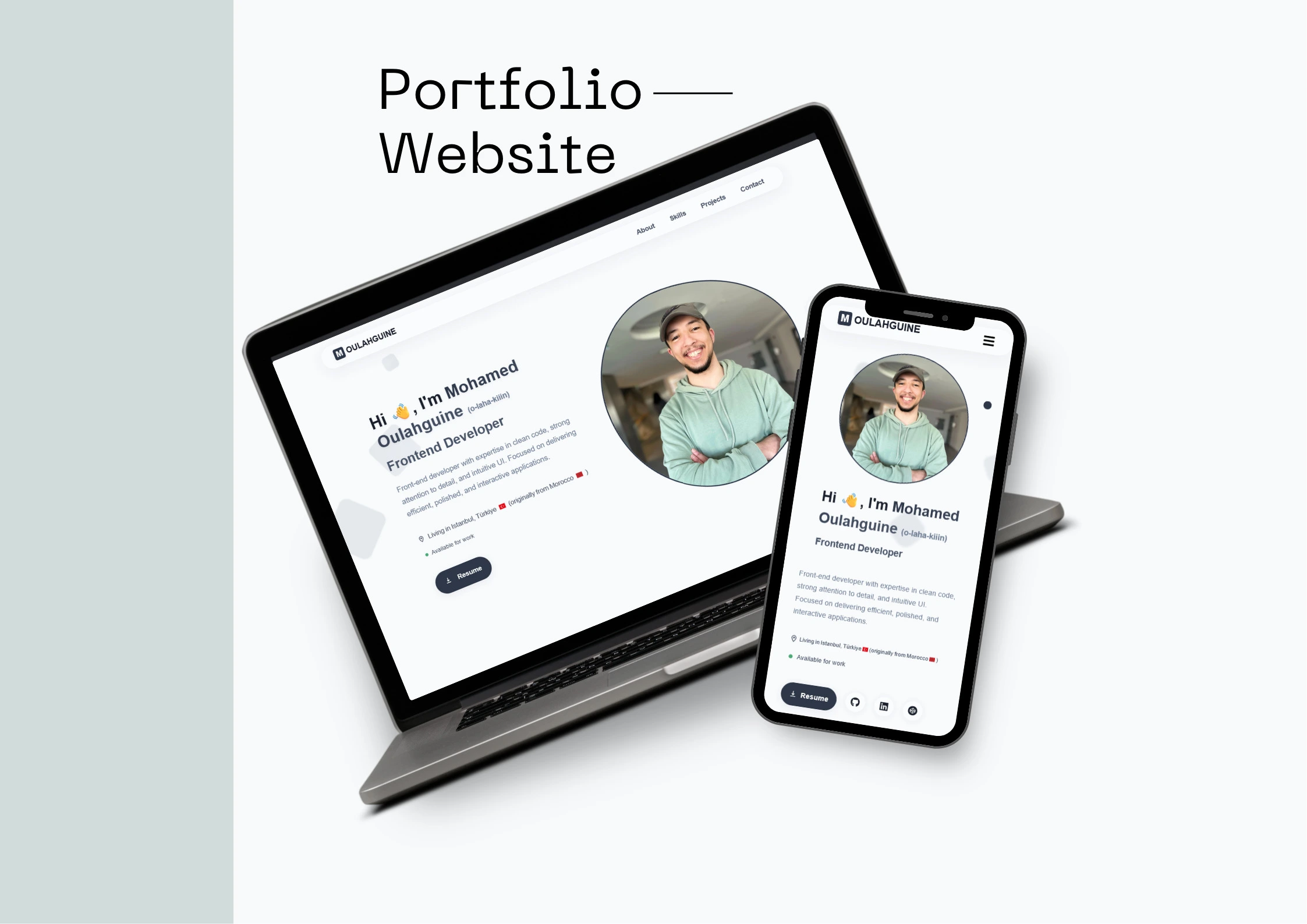 Personal Frontend Developer Portfolio - Frontend Development Project Screenshot